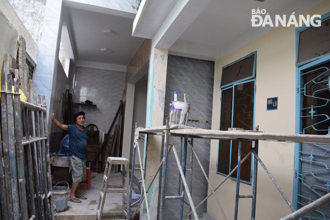Tết Nguyên đán Kỷ Hợi 2019, gia đình ông Trần Viết Trung (K356/H89/47 đường Hoàng Diệu, quận Hải Châu) đã có ngôi nhà mới khang trang hơn nhờ nguồn vốn vay tín dụng chính sách theo Nghị định số 100/2015/NĐ-CP .