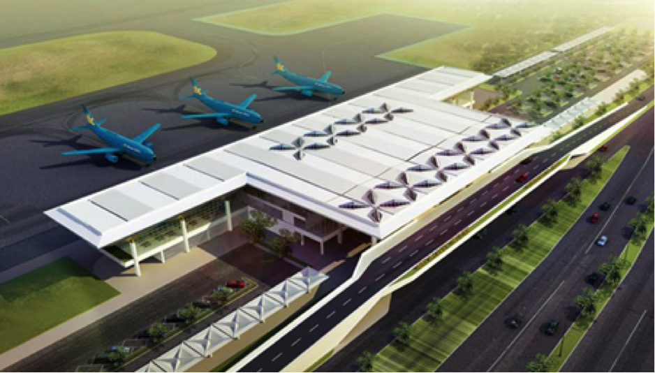 Cảng hàng không dân dụng Quảng Trị có quy mô 311.7 ha với tổng vốn đầu tư gần 6.000 tỷ đồng