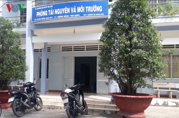 Trụ sở Phòng TN&MT huyện Phú Quốc