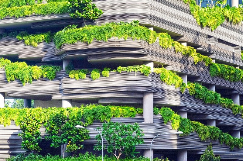 Một công trình xanh tại Singapore (Nguồn ảnh: Eco-business)