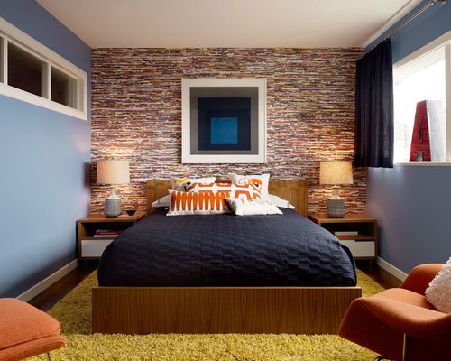 Nếu bạn thích sắc màu, các gam màu sáng của nội thất phòng ngủ kết hợp với nhau cũng có thể tạo ra hiệu ứng tuyệt vời