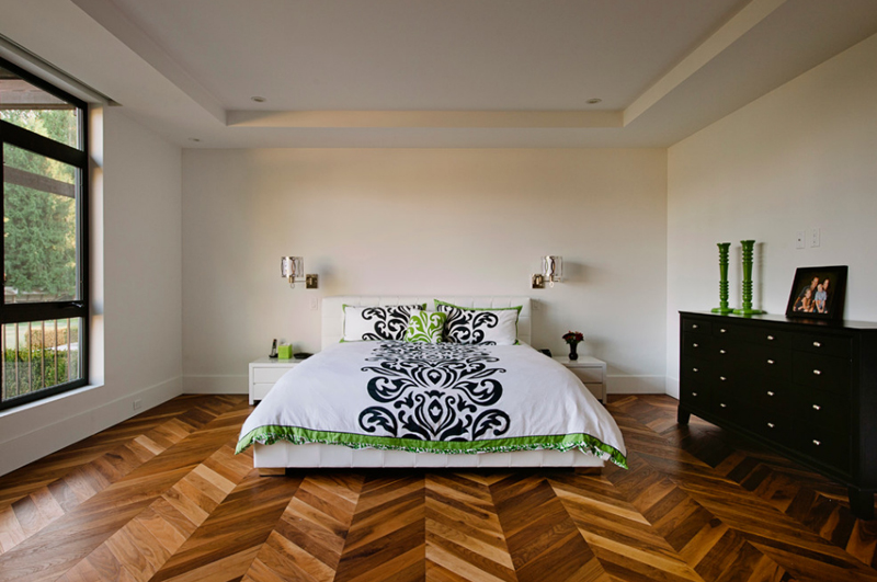 Những mẫu nội thất phòng ngủ sàn gỗ chỉ cần sự đơn giản và tối giản là đủ.