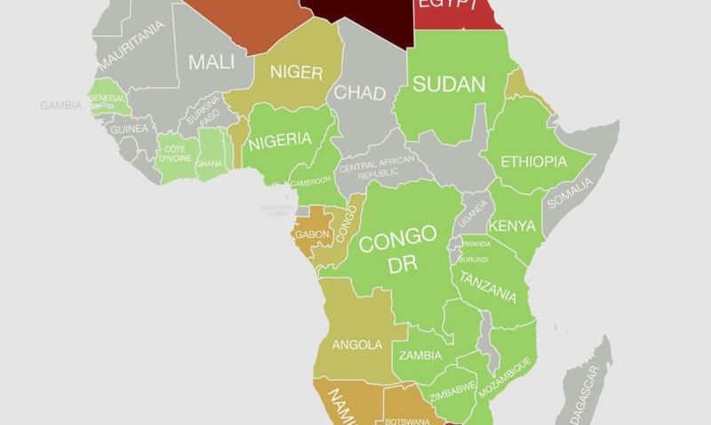 5 quốc gia ít ô nhiễm trên thế giới đều nằm ở Châu Phi.
