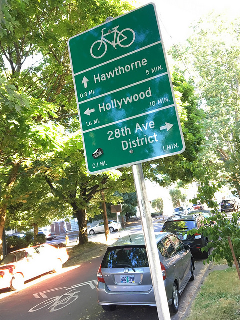 Đại lộ 28 là điểm bắt đầu của làn đường xe đạp mới khai trương