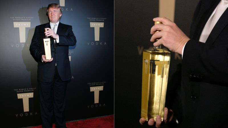 Trump và loại rượu mang tên ông