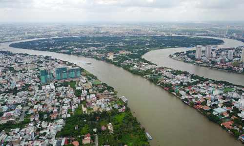 Hành lang sông Sài Gòn đang bị 