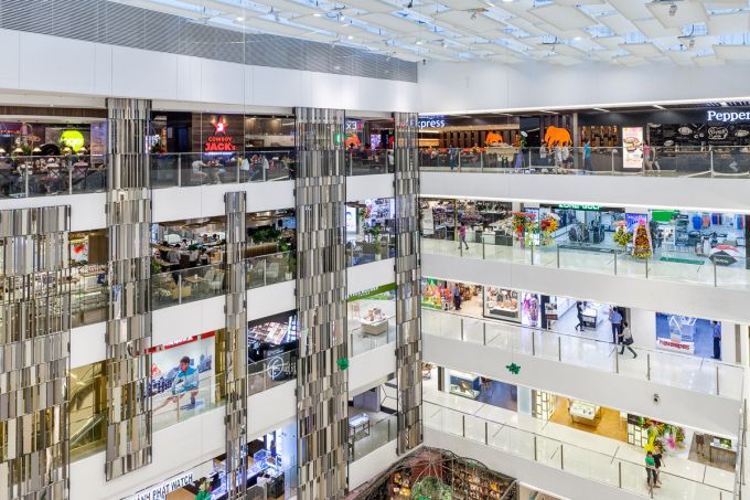 Saigon center sau khi khai hoàn thành đã thu hút hơn 400 thương hiệu bán lẻ trong và ngoài nước