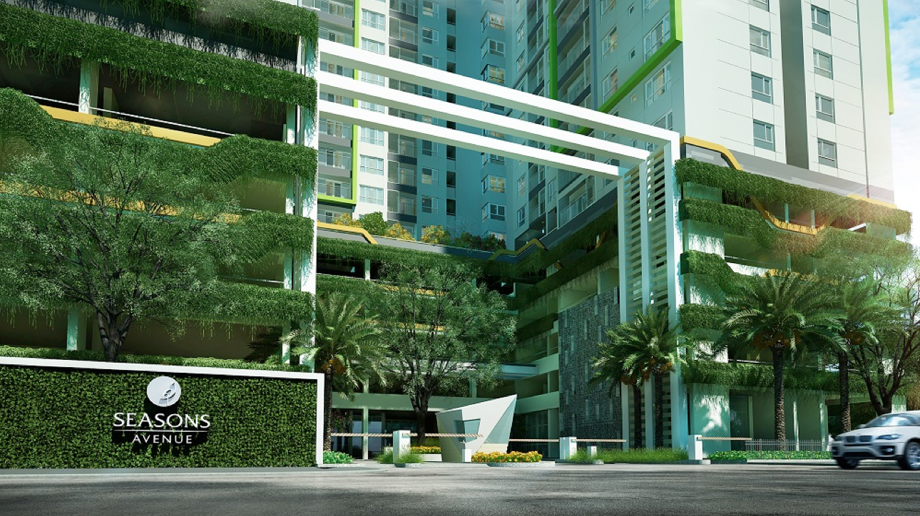 Không gian xanh chuẩn Singapore tại Seasons Avenue