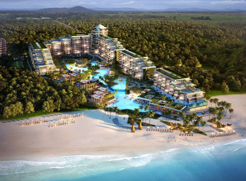 Toàn cảnh dự án Condotel Premier Residences Phu Quoc Emerald Bay