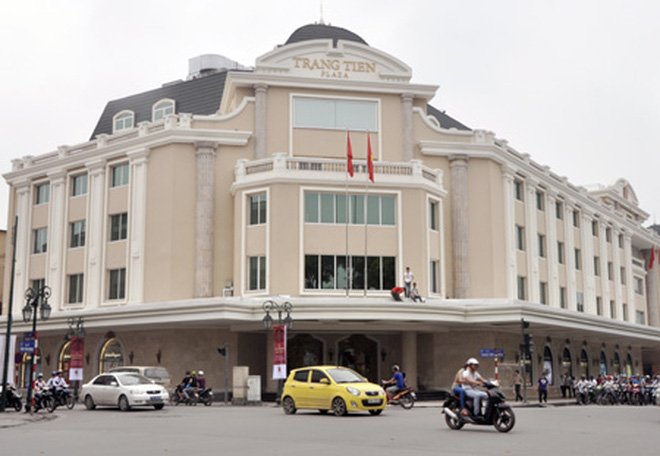 Tràng Tiền Plaza là một trong những công trình biểu tượng của Hà Nội.