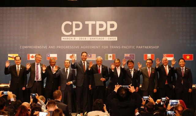 11 nước tham gia ký kết HIệp định CPTPP tại Chile