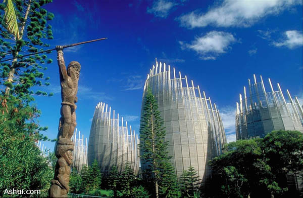 Trung tâm Văn hoá Tjibaou tại Noumea (New Caledonia) 
