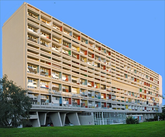 Chung cư cao tầng Unité d’Habitation (TP Marseille, Pháp) lần đầu được Kts Le Coocbusier thiết kế năm 1945