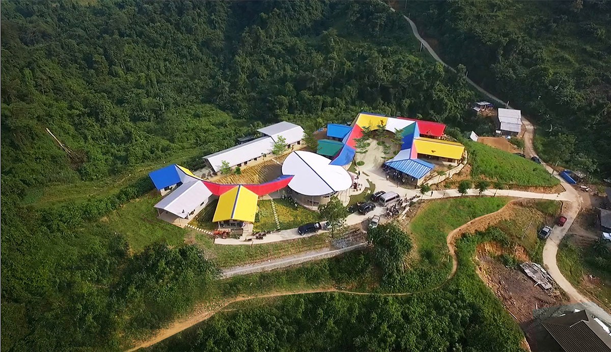 Công trình Trường Tiểu học Lũng Luông (Thái Nguyên) 