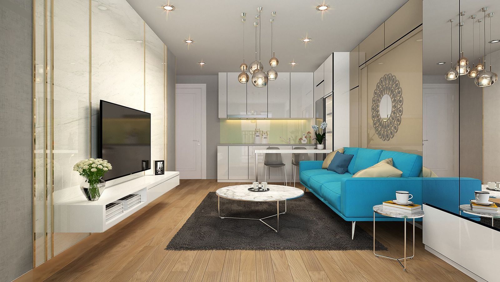 Các căn hộ được thiết kế thông minh, tận dụng tối đa không gian sử dụng chính là điểm mạnh của loại hình căn hộ LIMO