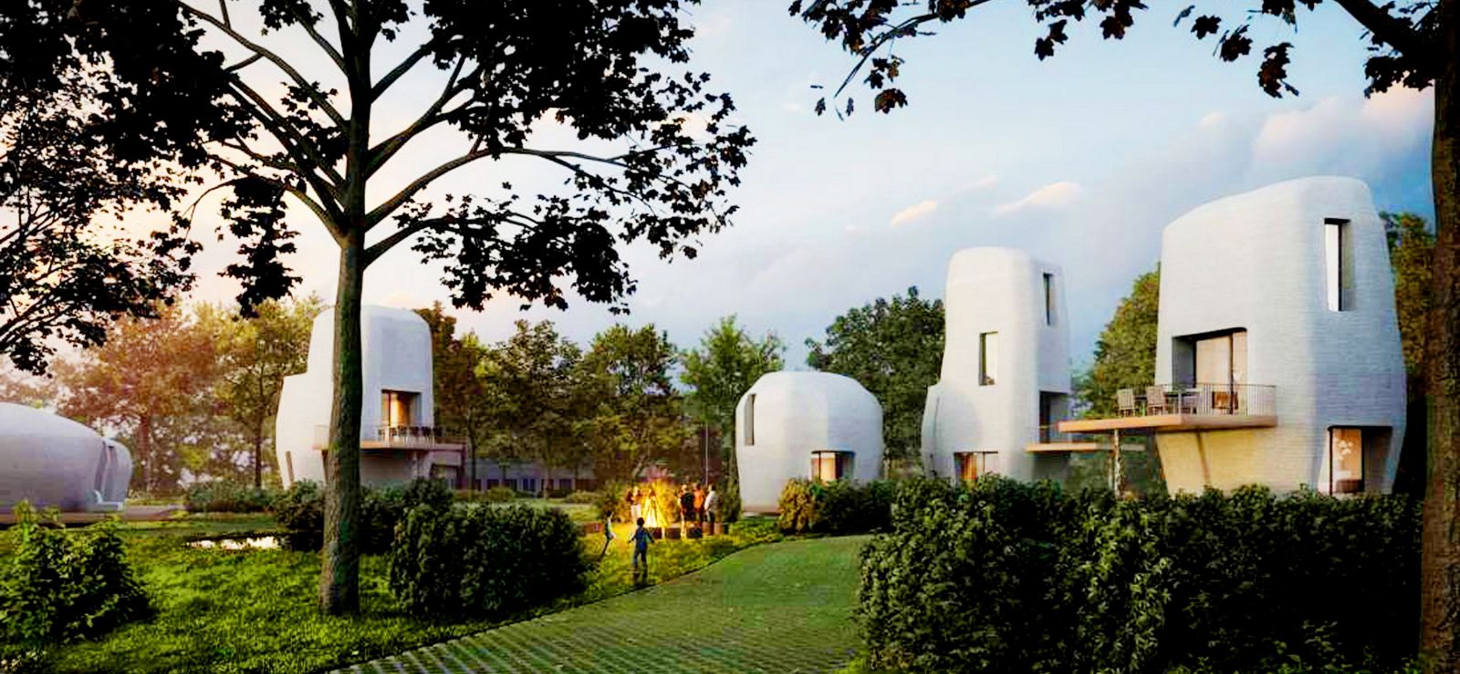 Ngôi nhà in 3D ở Hà Lan