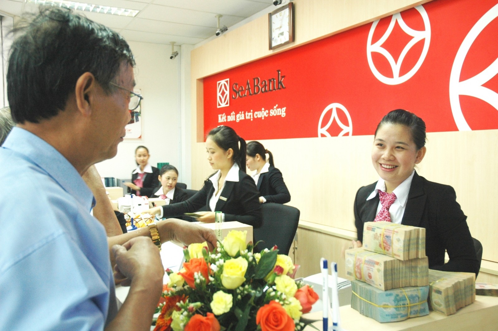 Phòng giao dịch SeABank - Ngân hàng bán lẻ được yêu thích nhất Việt Nam