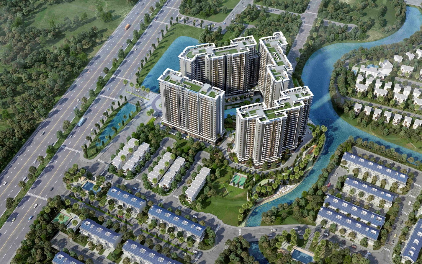 Nhiều dự án bất động sản của các công ty Keppel Land, Khang Điền, Capitaland, Novaland… góp phần thay đổi diện mạo khu Đông.