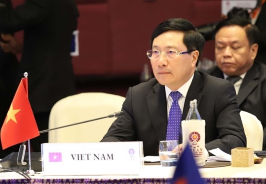 Thứ trưởng Ngoại giao Nguyễn Quốc Dũng, Trưởng SOM ASEAN Việt Nam.