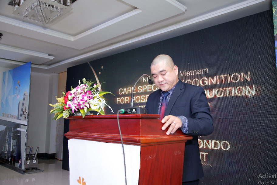 Ông Nguyễn Đăng Phương – Đại diện Chủ đầu tư TNR Holdings Việt Nam phát biểu khai mạc sự kiện