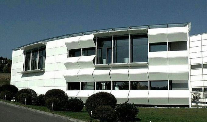 Toà nhà Kiefer Technic Showroom - Áo  có khả năng điều hoà khí hậu bên trong tòa nhà