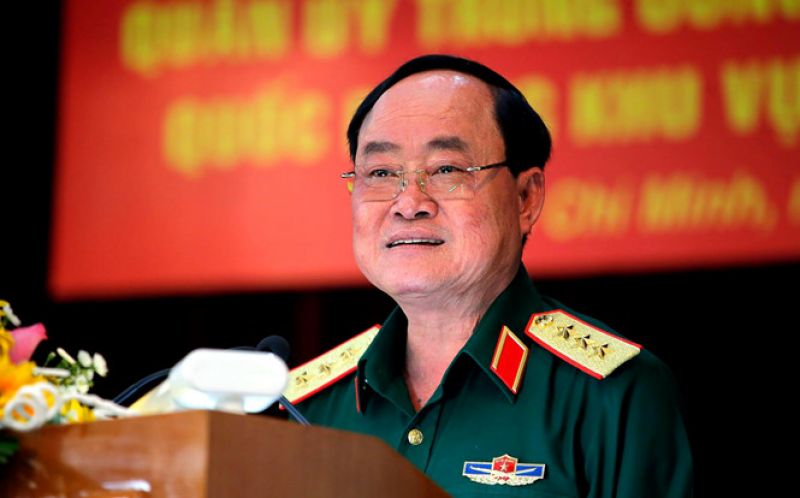 Thượng tướng Trần Sơn phát biểu tại Hội nghị