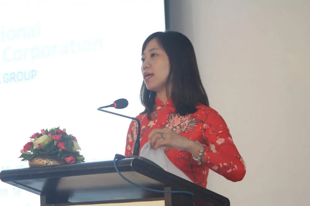 Bà Nguyễn Thu Nhàn – Quản lý Chương trình Công trình Xanh Việt Nam, IFC.