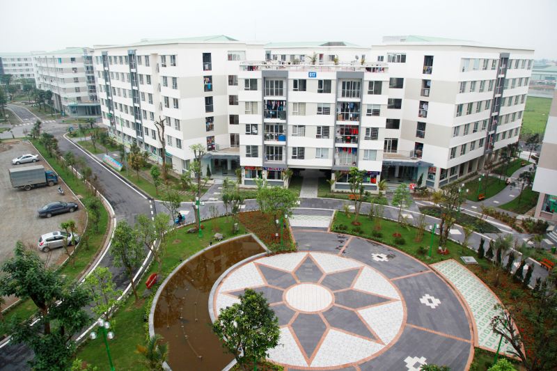 Khu đô thị Đặng Xá, Gia Lâm, Hà Nội - một trong những khu đô thị mẫu về nhà ở xã hội. Ảnh minh họa