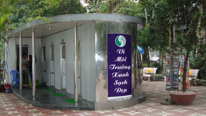 Một nhà vệ sinh công cộng ở Hà Nội. Ảnh minh họa