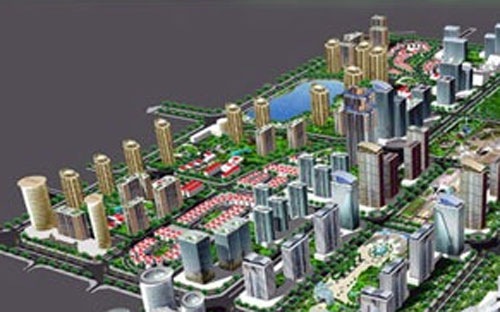 Phối cảnh Khu đô thị mới Phú Lương.