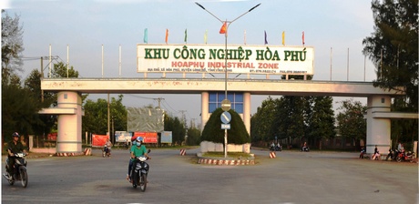 Khu công nghiệp Hòa Phú.