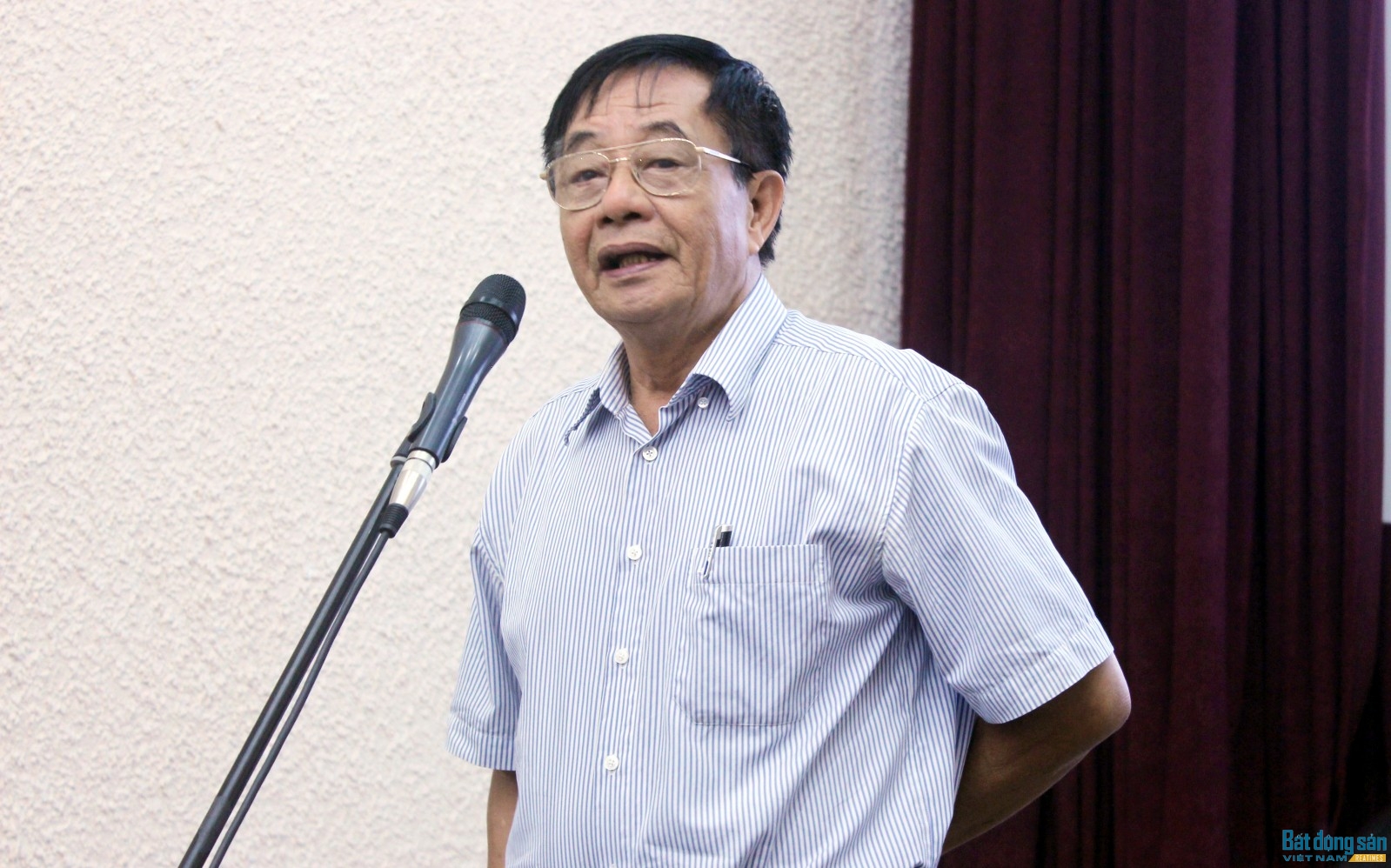 Chủ tịch Hội Điện ảnh Việt Nam Đặng Xuân Hải. Ảnh: Hồng Vũ