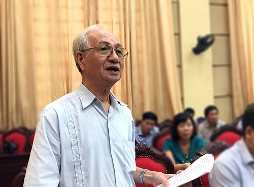 Phó Chủ tịch Hội Quy hoạch Phát triển đô thị Hà Nội TS Đào Ngọc Nghiêm
