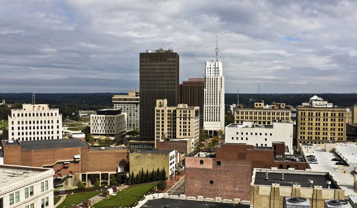 Akron là một thành phố vệ tinh của Cleveland, bang Ohio (Mỹ).