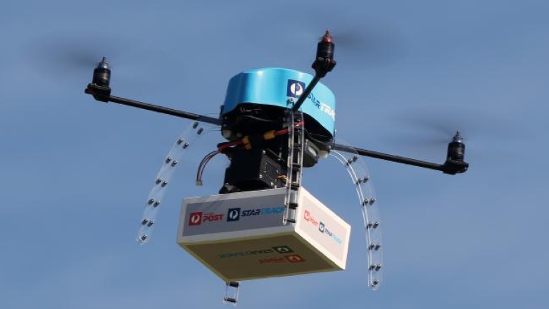 Nhiều hãng vận chuyển, bán lẻ đã thử nghiệm dịch vụ drone giao hàng. 