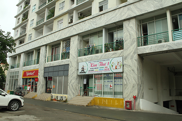 Các tầng của chung cư Khang Gia xây dựng trái phép.