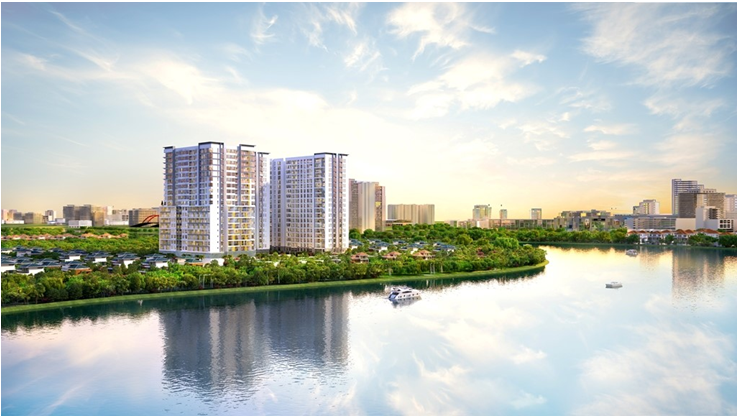 Dự án Sunrise Riverside tọa lạc trên tuyến giao thông huyết mạch Nguyễn Hữu Thọ - cửa ngõ phía Nam, nối kết liền mạch với khu trung tâm Q.1, tiềm năng thu hút phát triển kinh tế chắc chắn rất lớn.