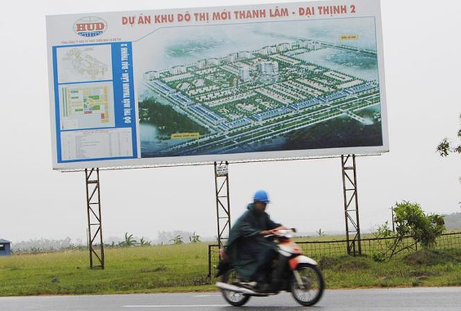 Khu đô thị Thanh Lâm - Đại Thịnh 2 là một trong những dự án chậm tiến độ