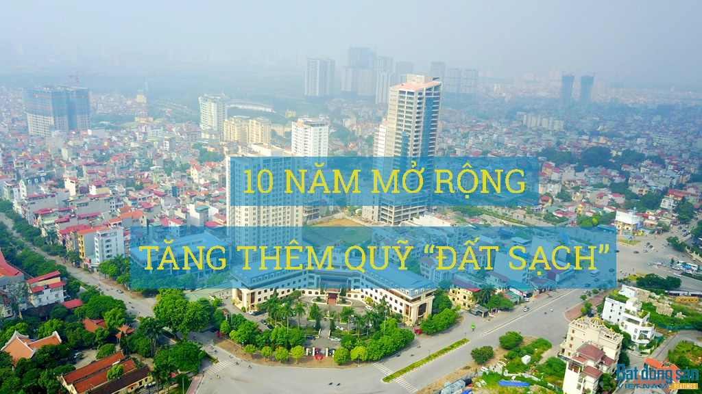 Khi tổng diện tích Hà Nội tăng lên gấp 3,6 lần đã tạo ra nhiều cơ hội cho các nhà đầu tư nhà đất.