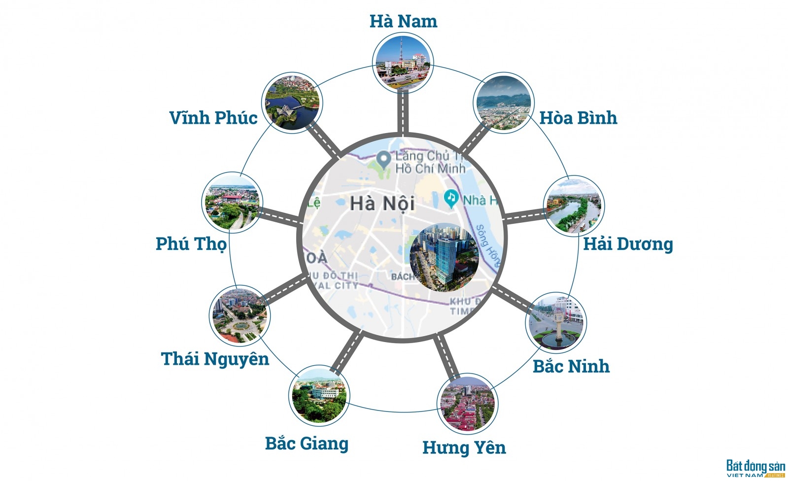  thị trường bất động sản Hà Nội cũng đang có sự bứt phá mạnh mẽ từ nội đô ra ngoại thành và xa hơn nữa là các vùng Thủ đô.