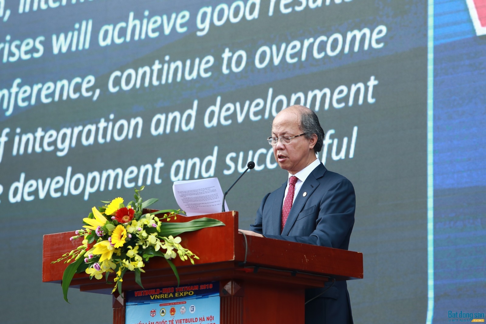 Ông Nguyễn Trần Nam, nguyên Thứ trưởng Bộ Xây dựng, Chủ tịch hiệp hội Bất động sản Việt Nam