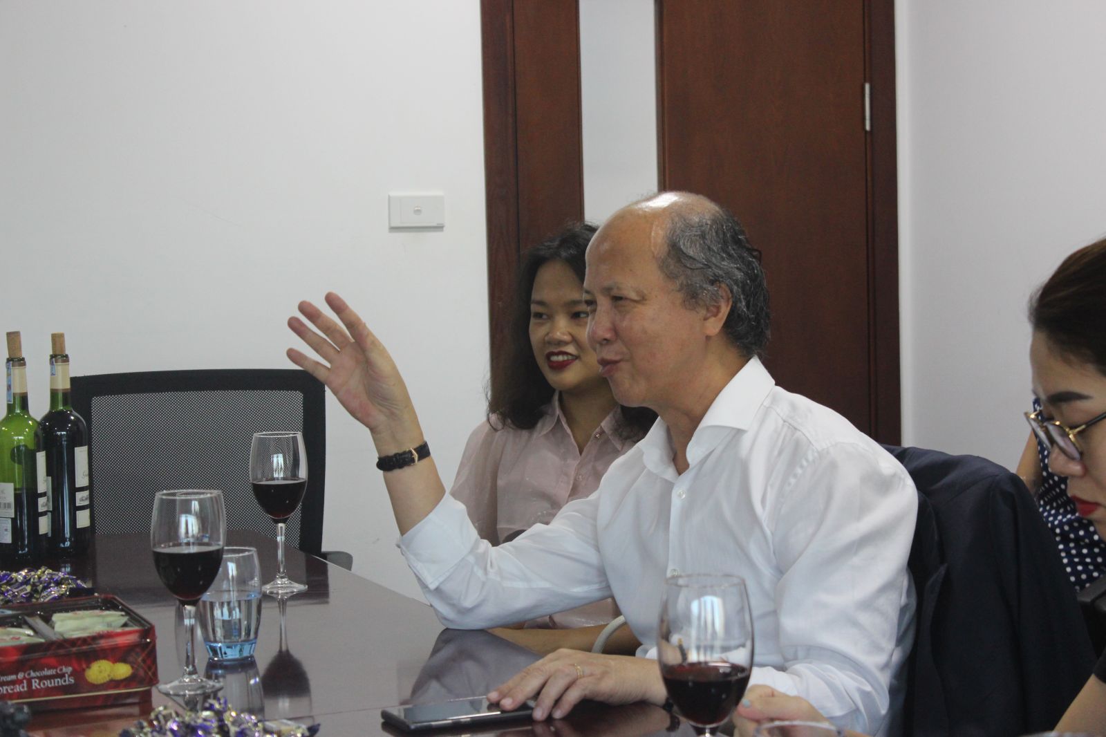 Chủ tịch Nguyễn Trần Nam chia sẻ tại buổi gặp mặt