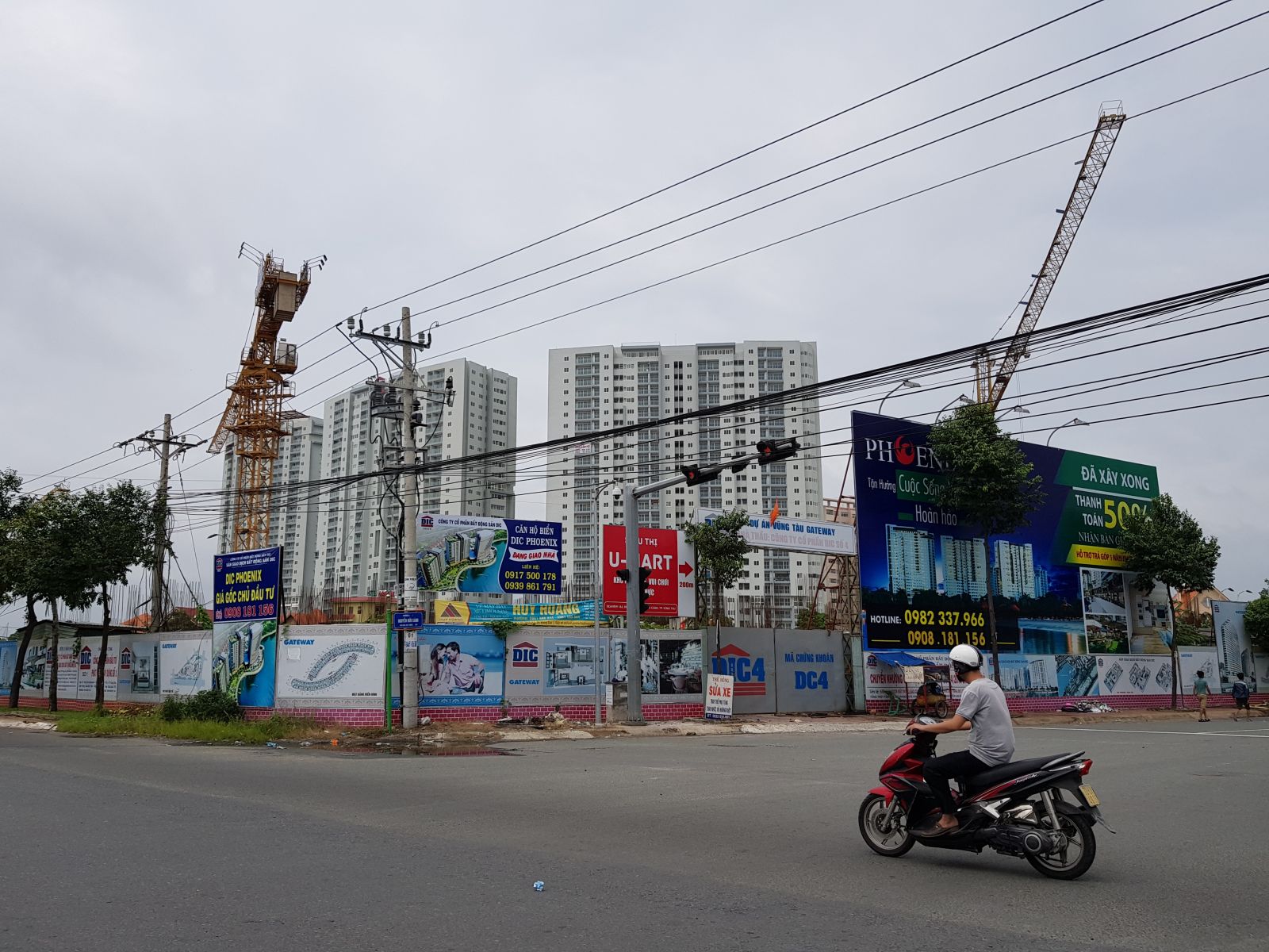 Những dự án bất động sản liên tục phát triển tại TP biển Vũng Tàu. 