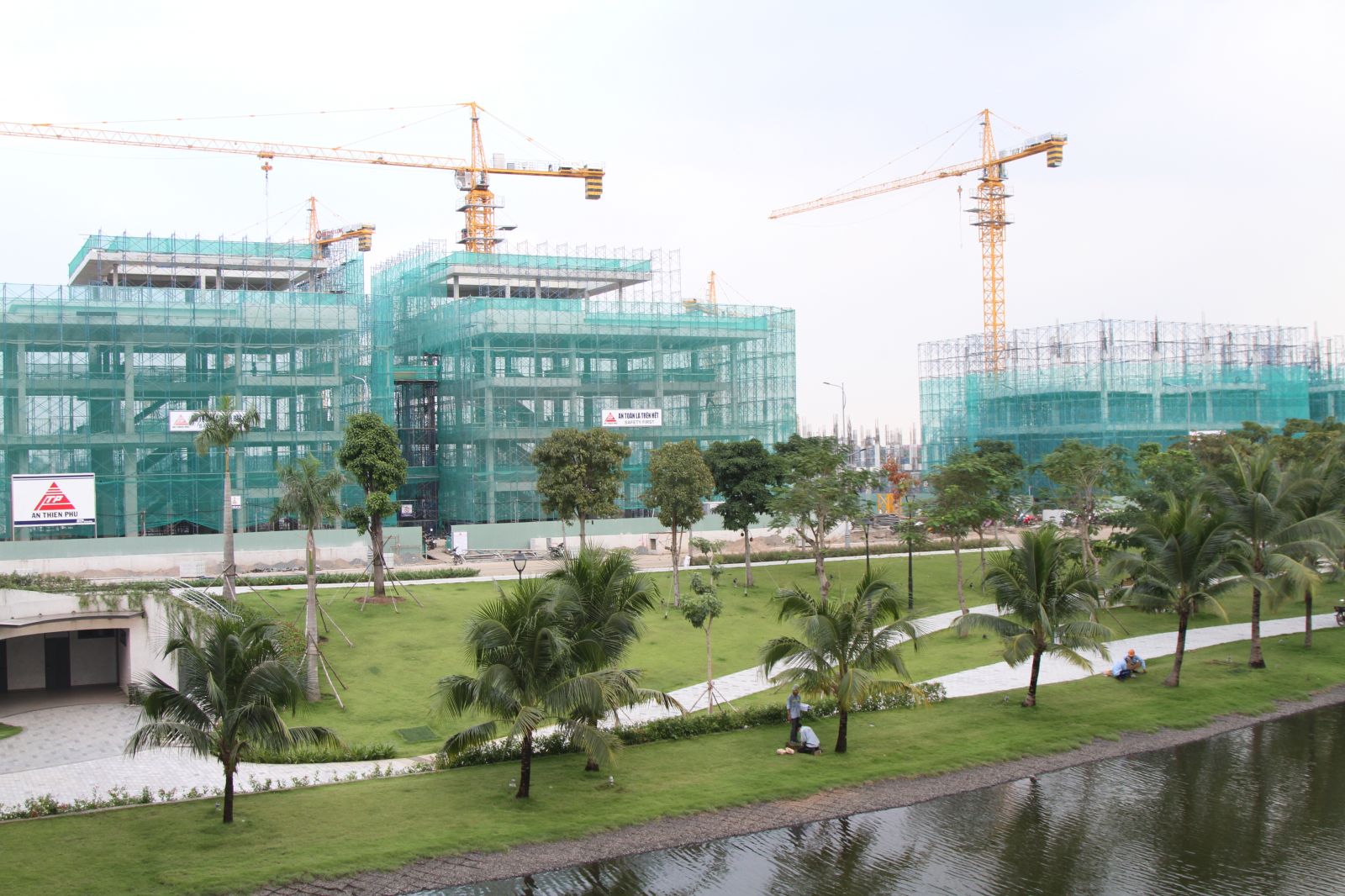  Khu đô thị mới Thủ Thiêm được cho là thỏi nam châm hút vốn ngoại vào TP.HCM năm 2018.