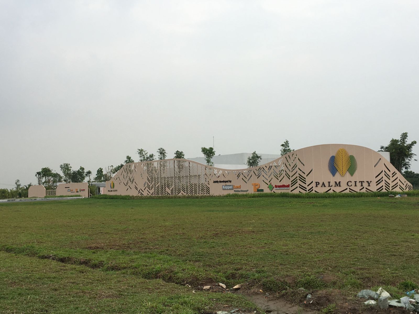  Dự án Palm City hình thành trên quỹ đất BT rộng lớn. 