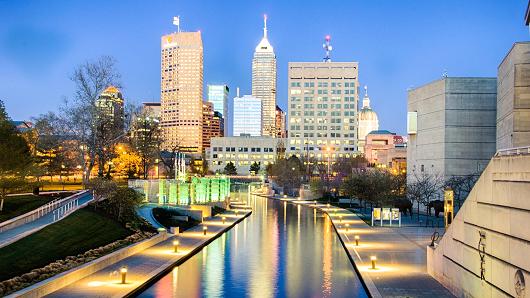 Để mua được một ngôi nhà ở Indianapolis, thành phố lớn thứ 15 của Mỹ, khách hàng chỉ cần có mức thu nhập trung bình