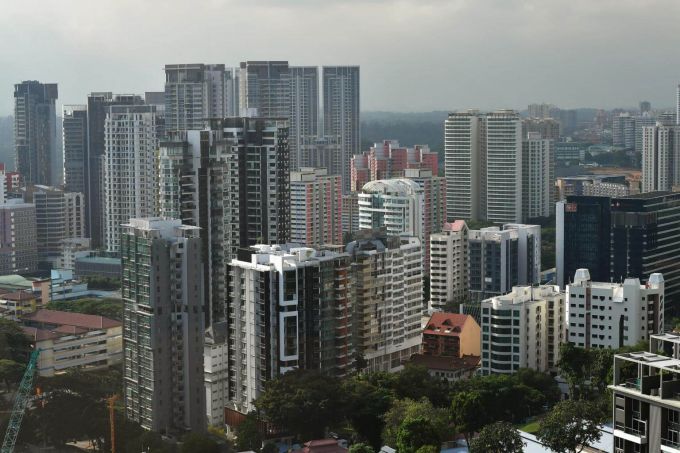 Hình ảnh khu chung cư tại Singapore