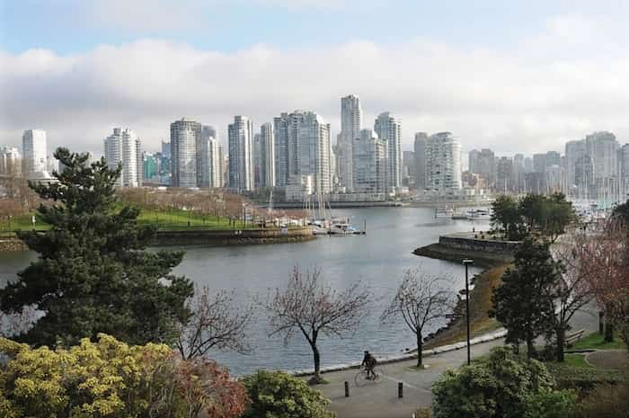 Một góc thành phố Vancouver, Canada