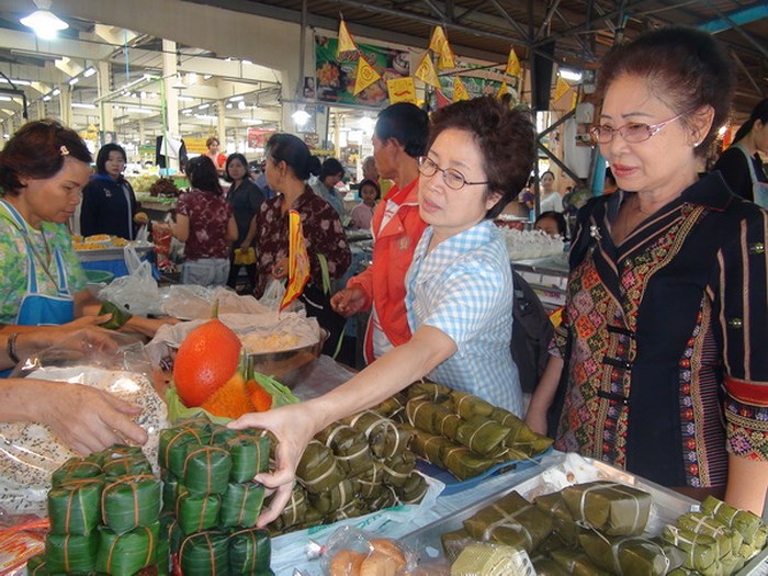 Chợ Việt ở Thái Lan.