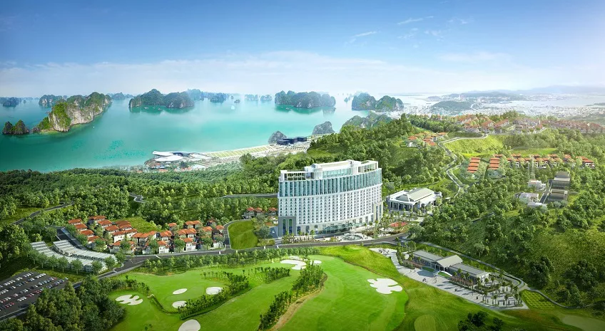 Phối cảnh sân golf FLC Hạ Long Bay Golf & Luxury Resort